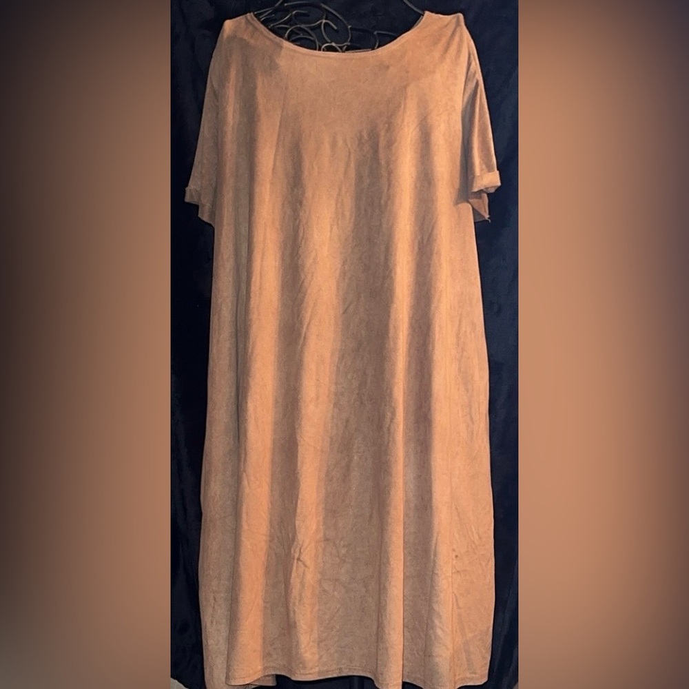 Vibe Sportswear Tan Dress